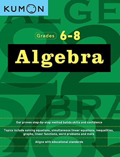 KUMON: Algebra Gr. 6-8