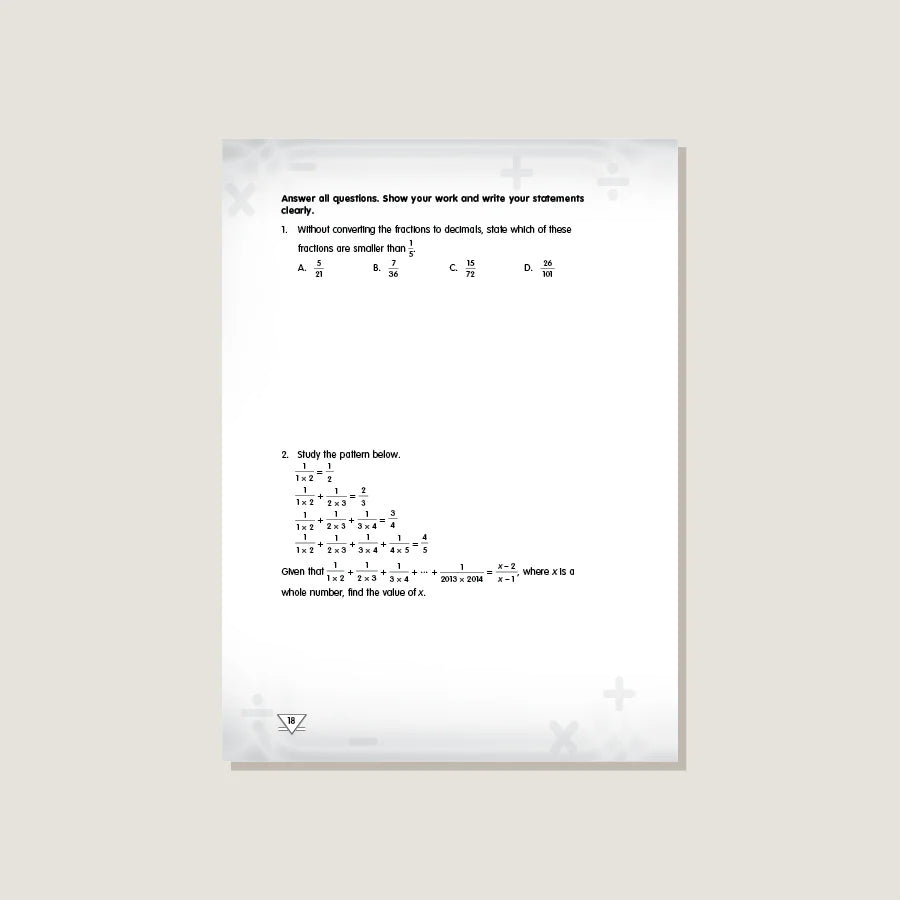 Challenging Common Core Lessons Math (Singapore Math) Challenging Word Problems Common Core Edition 5 (Grad ...