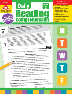 Daily Reading Comprehension, Grade 2 (Teacher Reproducible)