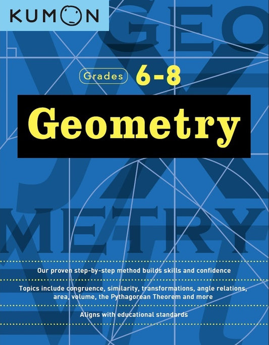 Kumon Geometry Grades 6-8