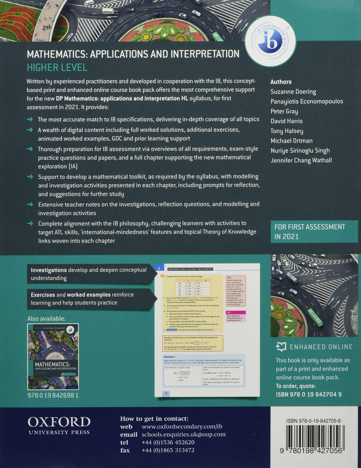 Ib Math Applications Oxford IB Mathematics: Applications & Interpretation, Course Companion ...