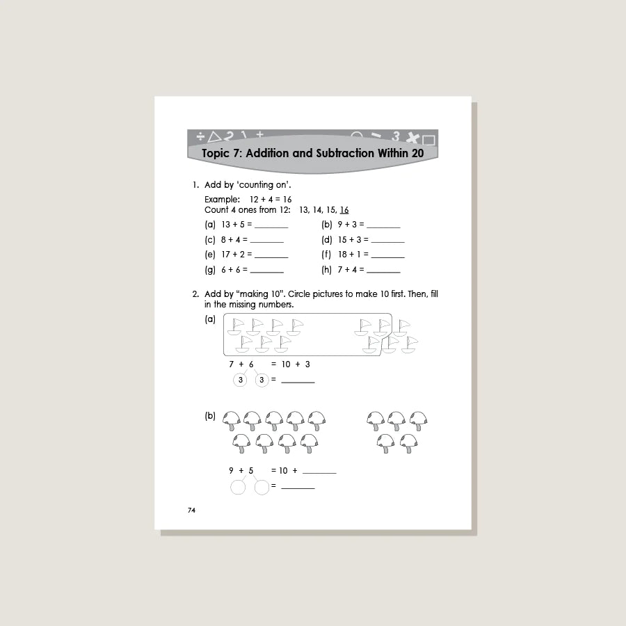 Intense Math Practice (Singapore Math) Intensive Practice 1A (Grade 1) – EBS Bookstore ...