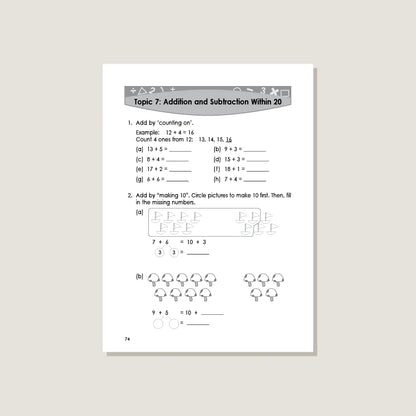 (Singapore Math) Intensive Practice 1A (Grade 1)