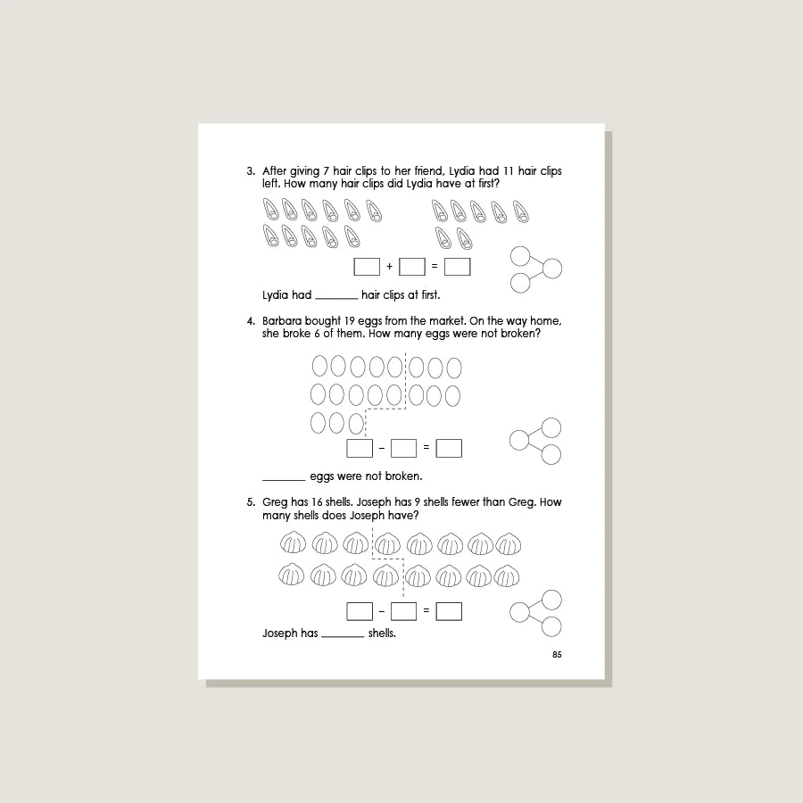 (Singapore Math) Intensive Practice U.S. Edition 1A (Grade 1)