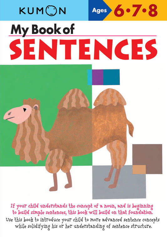 Kumon My Book of Sentences (Ages 6-8)