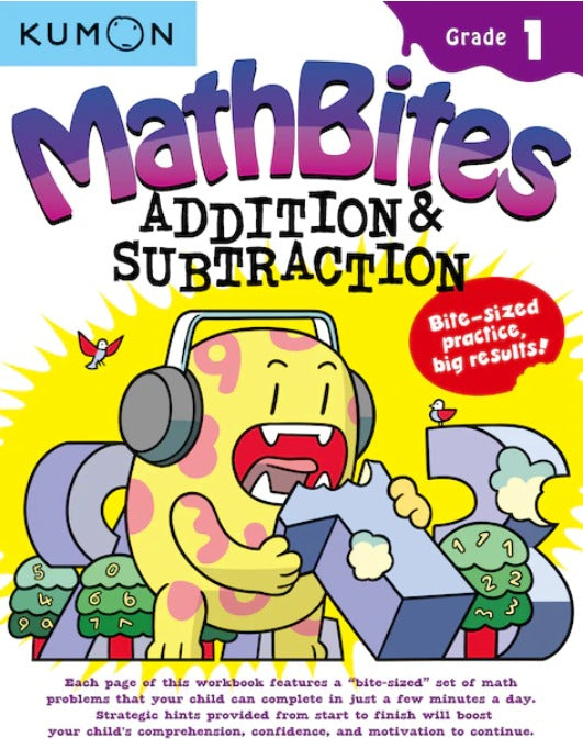KUMON: MathBites Addition & Subtraction Gr. 1