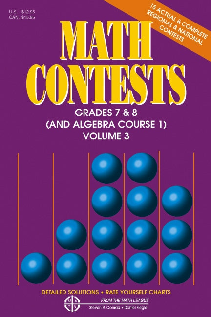 Math Contests, Vol. 3 (Grades 7-8)