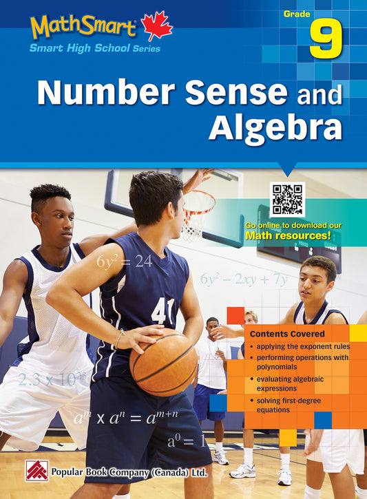 MathSmart Number Sense & Algebra Grade 9