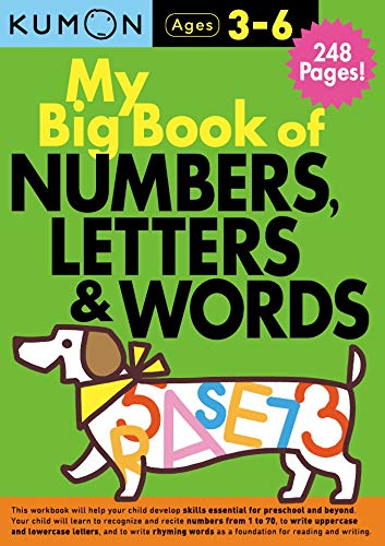 KUMON: My Big Book of NUMBERS, LETTERS, AND WORDS (AGES 3-6)