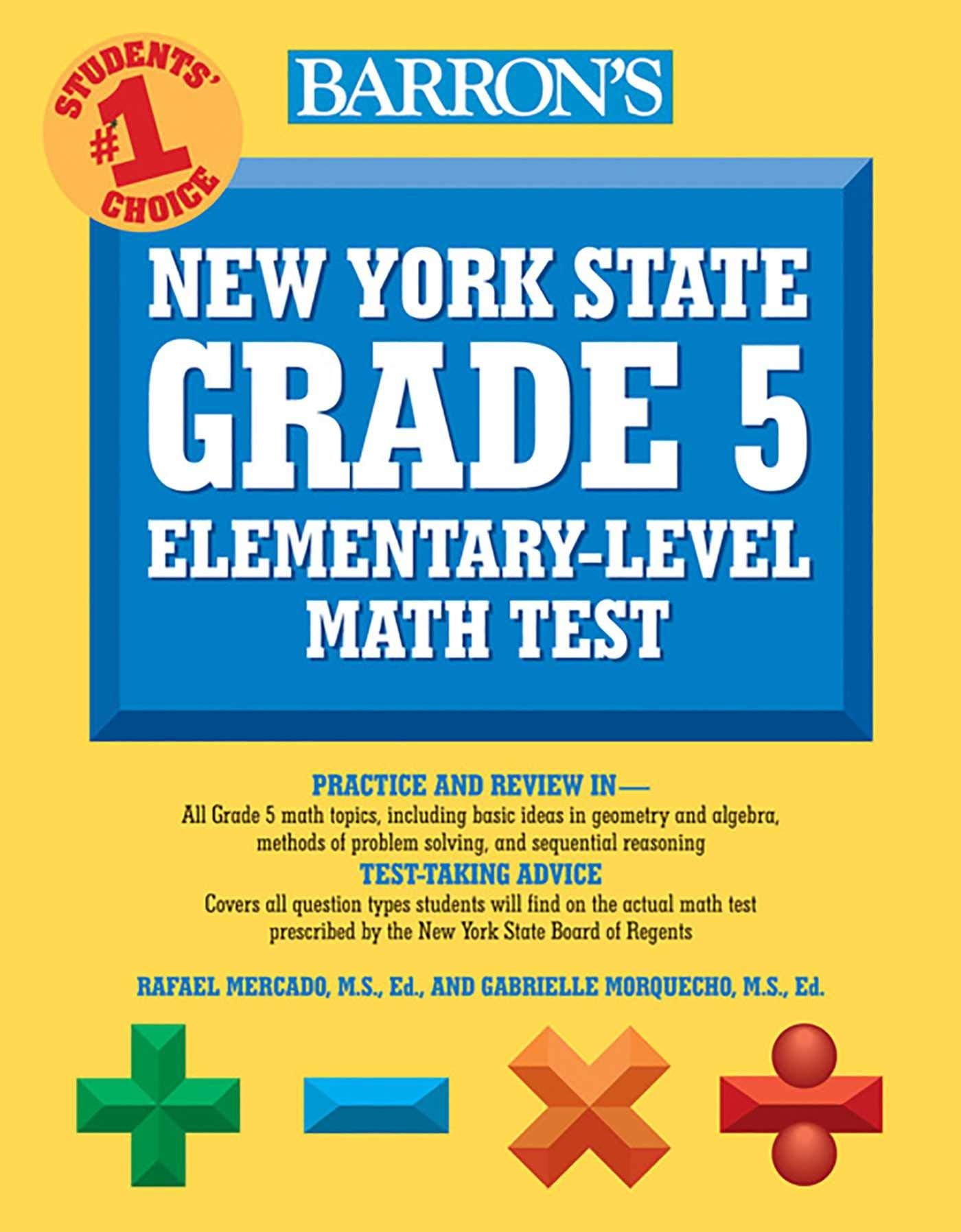 [FINAL SALE] New York State Gr. 5 Math Test