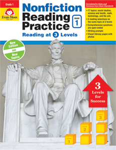 Nonfiction Reading Practice Grade 1 (Teacher Reproducible)