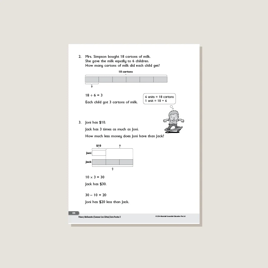 (Singapore Math) Primary Mathematics Extra Practice Common Core 3 (Gra ...