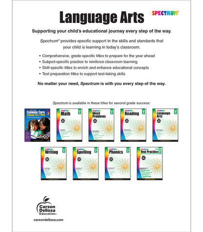 Spectrum Language Arts Grade 2