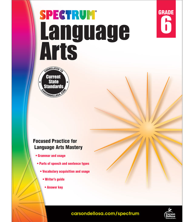 Spectrum Language Arts Gr. 6