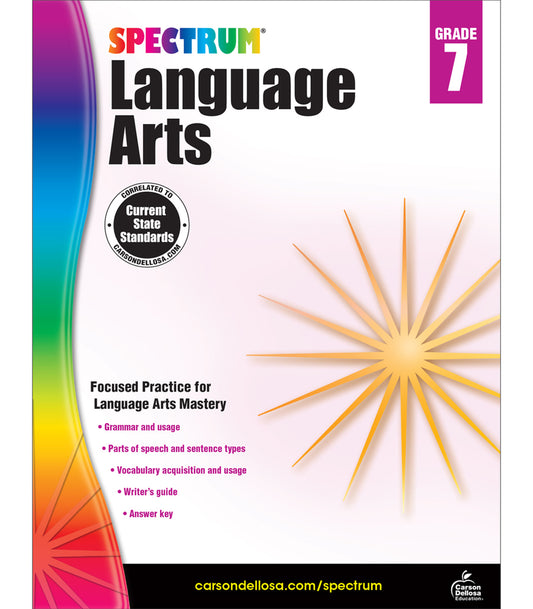 Spectrum Language Arts Gr. 7
