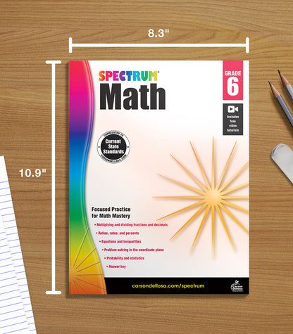 Spectrum Math Gr. 6