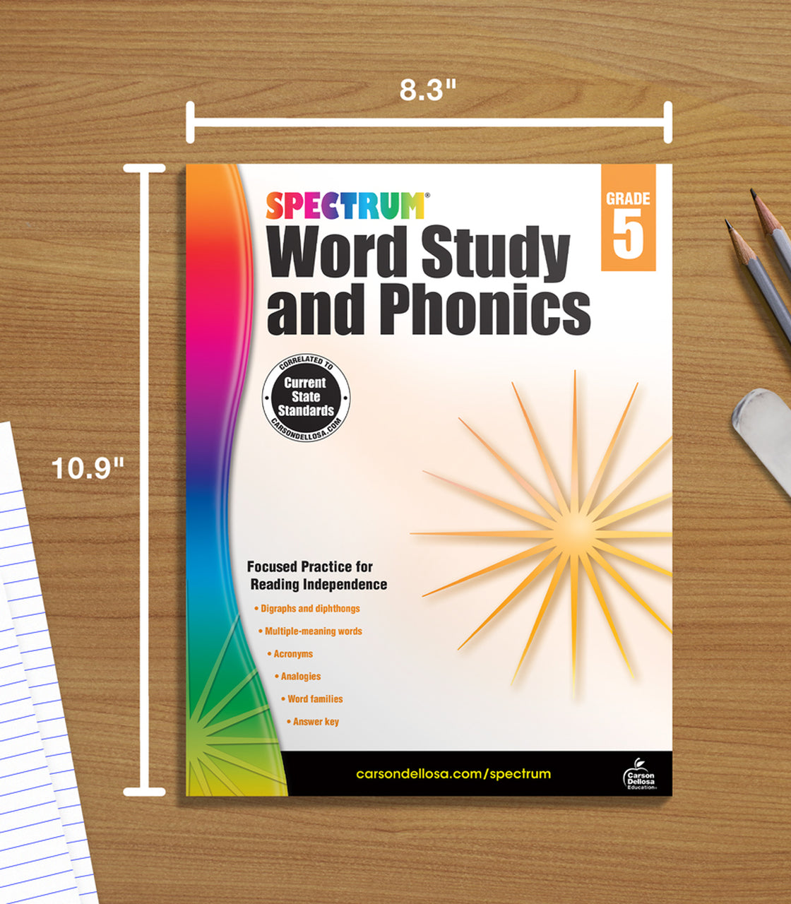 Spectrum Word Study and Phonics Gr. 5
