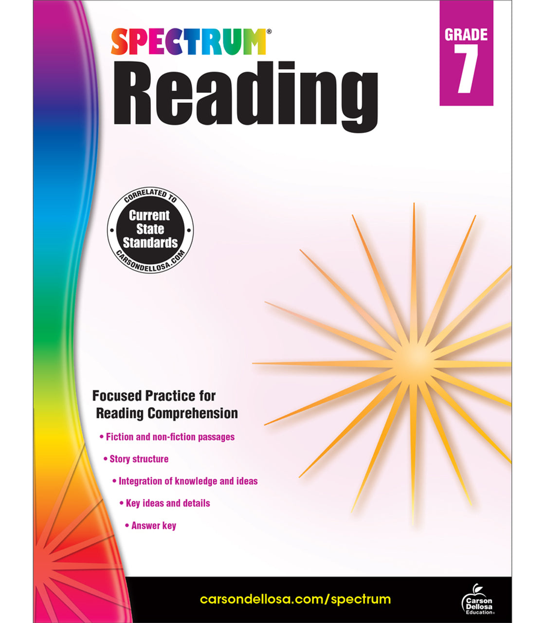 Reading 703 Spectrum Reading Grade 7 – EBS Bookstore (Educational Book Supply)