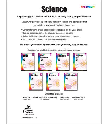 Spectrum Science Grade 7