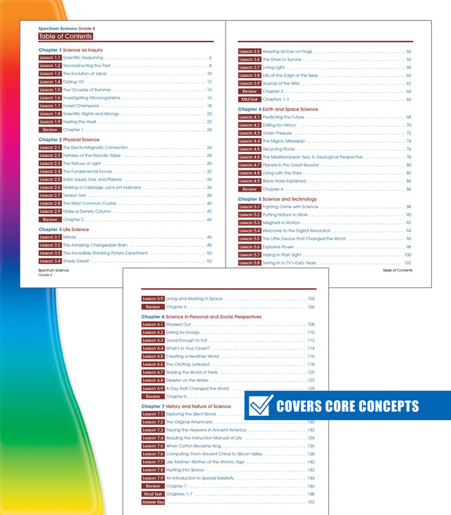 Spectrum Science Grade 8 Spectrum science grade 8