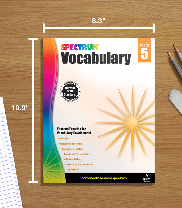 Spectrum Vocabulary Grade 5
