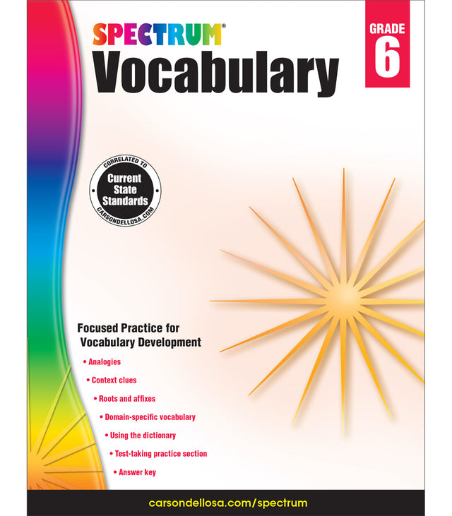 Spectrum Vocabulary Gr. 6