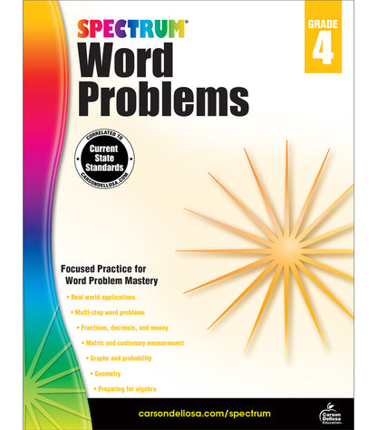 Spectrum Word Problems Gr. 4