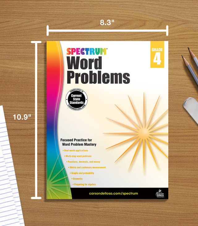 Spectrum Word Problems Gr. 4