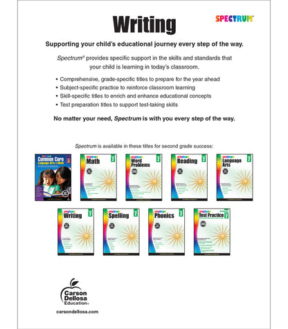 Spectrum Writing Grade 2