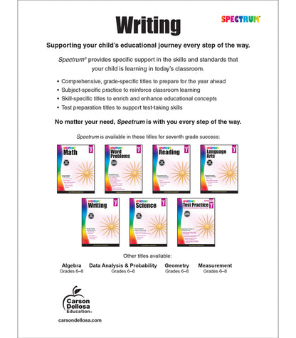 Spectrum Writing Gr. 7