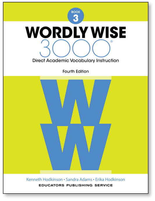 Wordly Wise 3000 Book 3 Student, 4th Edition