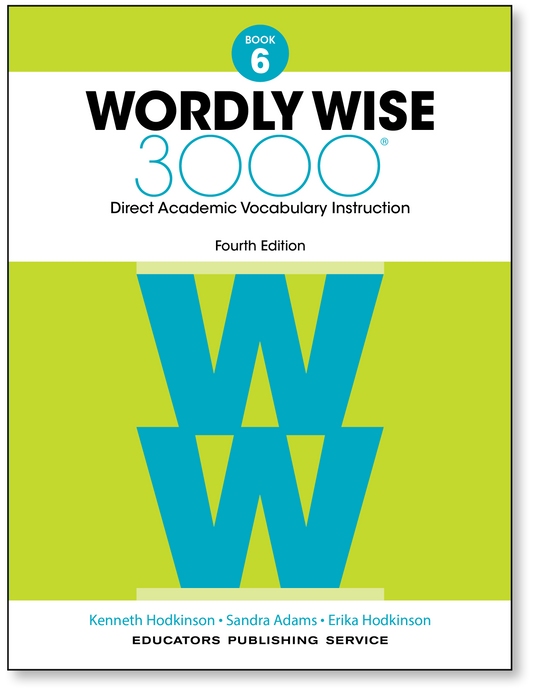 Wordly Wise 3000 Book 6 (Gr. 6), 4th Edition