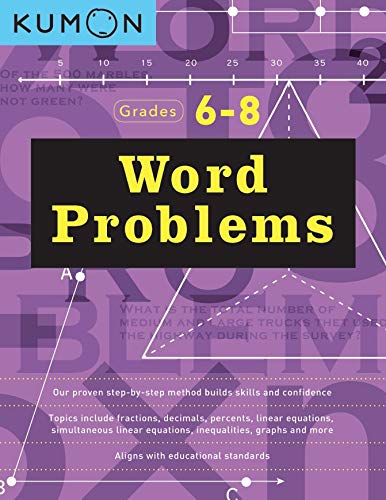Kumon Word Problems Grades 6-8